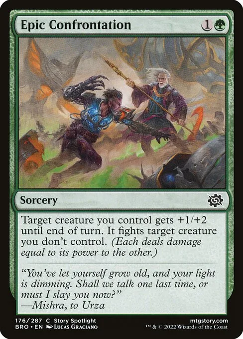 Epic Confrontation · The Brothers' War 176/399