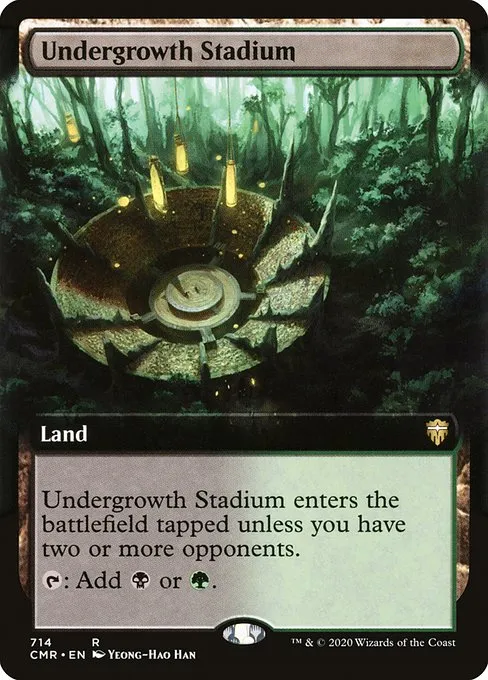 Undergrowth Stadium · Commander Legends 714/718