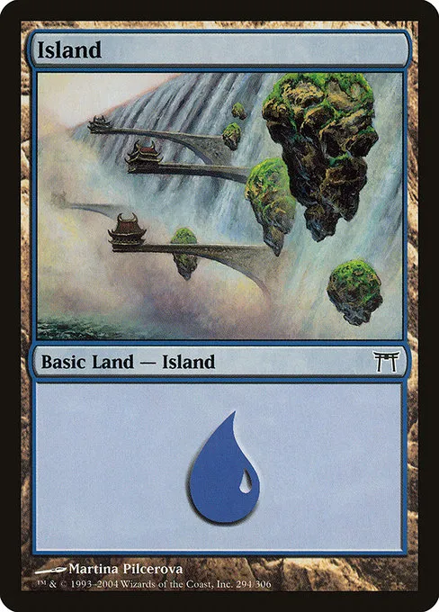 Island · Champions of Kamigawa 294/307