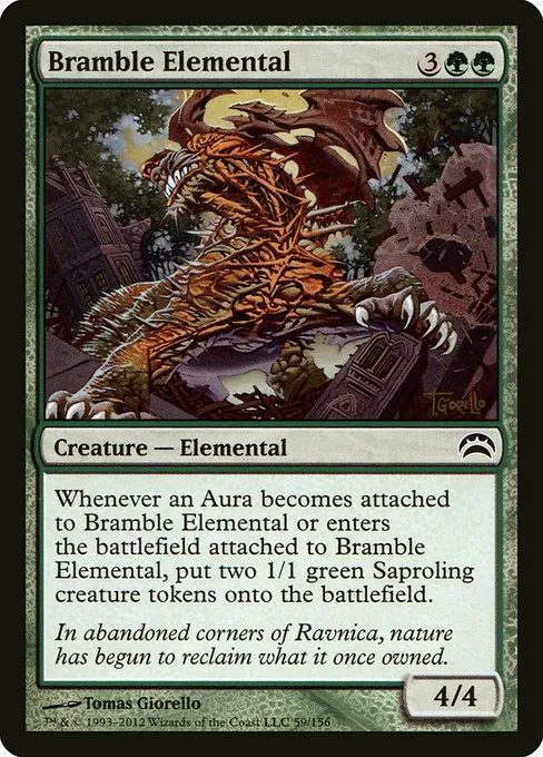 Bramble Elemental · Planechase 2012 59/156