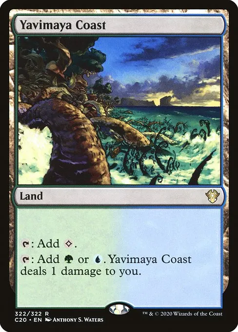 Yavimaya Coast · Commander 2020 322/322