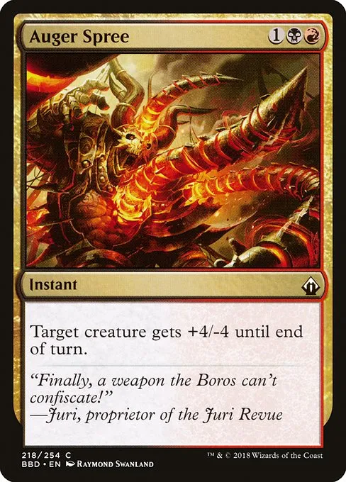 Auger Spree · Battlebond 218/256