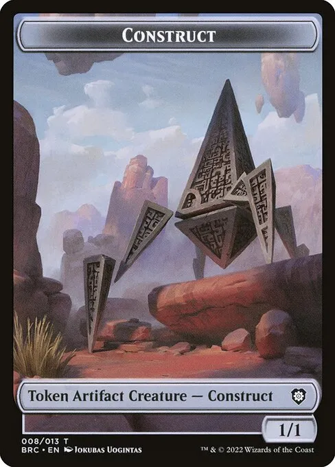 Construct · The Brothers' War Commander Tokens 8/14