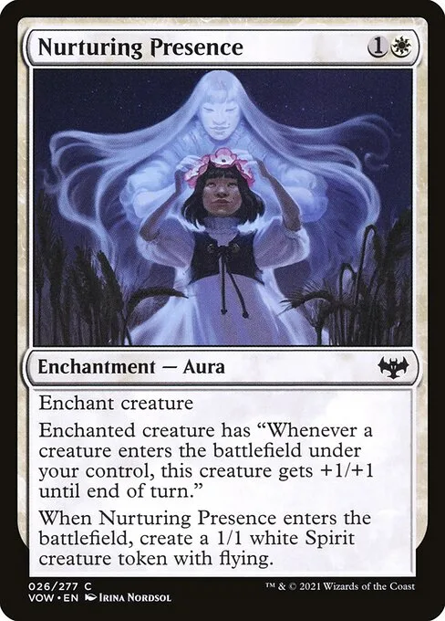 Nurturing Presence · Innistrad: Crimson Vow 26/423