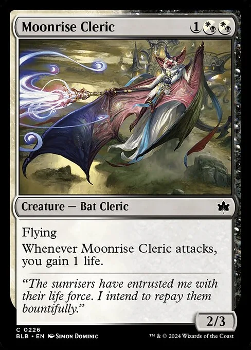 Moonrise Cleric · Bloomburrow 226/398