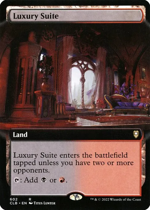 Luxury Suite · Commander Legends: Battle for Baldur's Gate 602/936