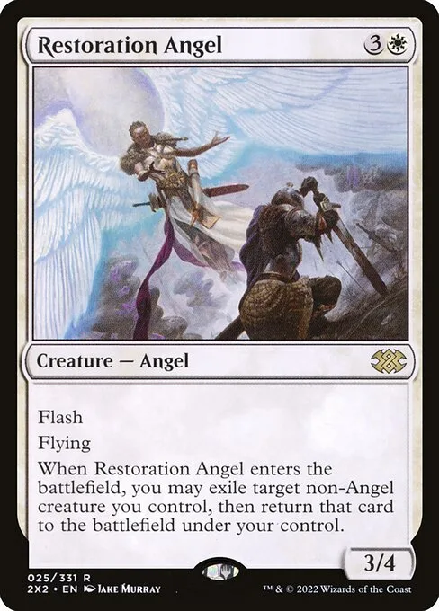 Restoration Angel · Double Masters 2022 25/579