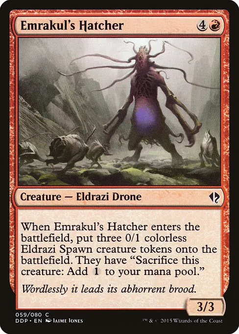 Emrakul's Hatcher · Duel Decks: Zendikar vs. Eldrazi 59/80