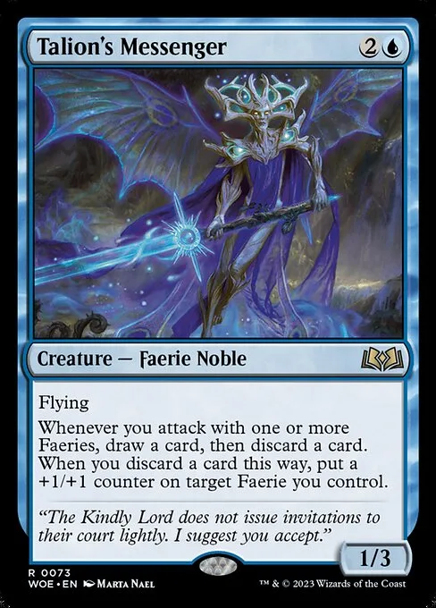 Talion's Messenger · Wilds of Eldraine 73/381