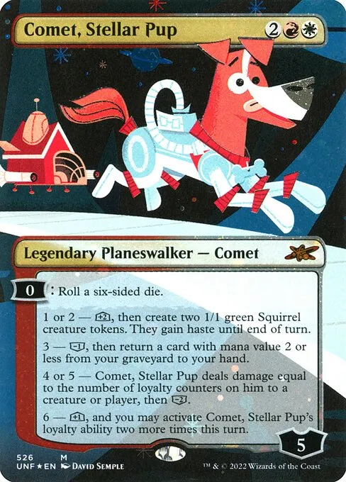 Comet, Stellar Pup · Unfinity 526/639
