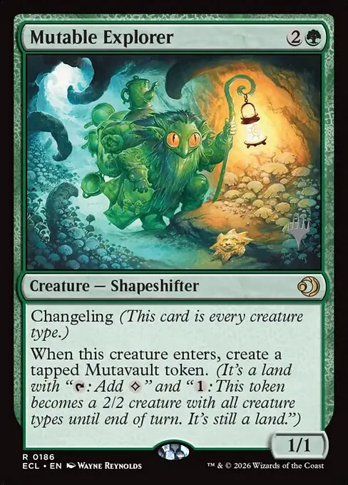 Mutable Explorer · Lorwyn Eclipsed Promos 186p/87