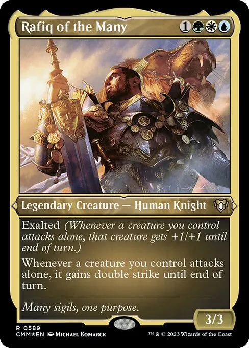 Rafiq of the Many · Commander Masters 589/1067