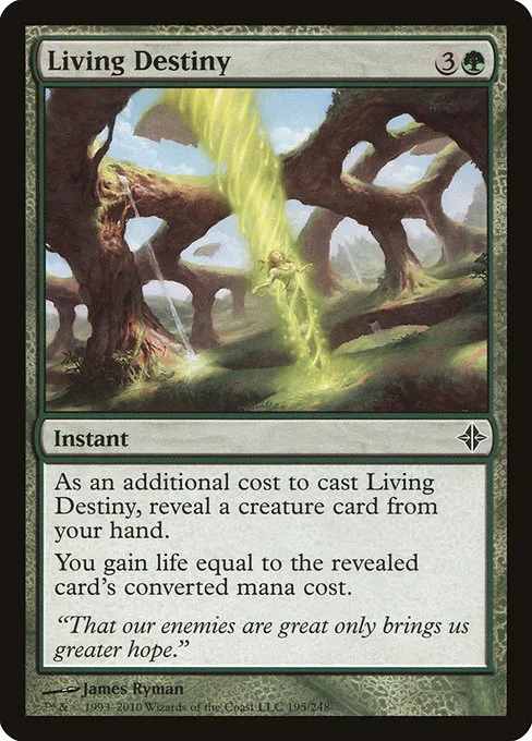 Living Destiny · Rise of the Eldrazi 195/248