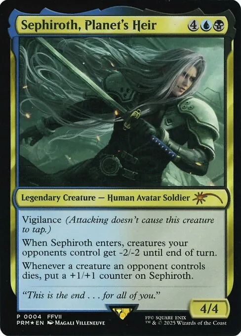 Sephiroth, Planet's Heir · Media and Collaboration Promos 2025-14/93