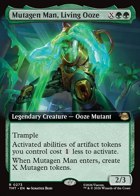 Mutagen Man, Living Ooze · Teenage Mutant Ninja Turtles 273/320