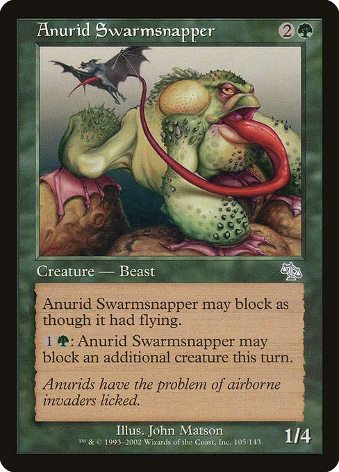 Anurid Swarmsnapper · Judgment 105/143