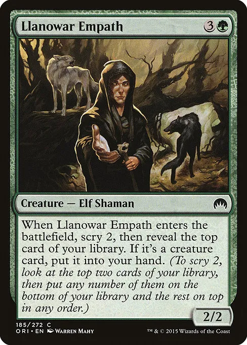 Llanowar Empath · Magic Origins 185/288