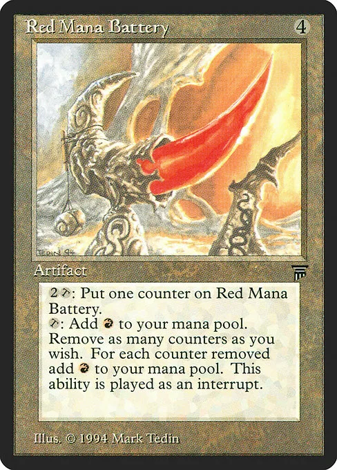 Red Mana Battery · Legends 291/310