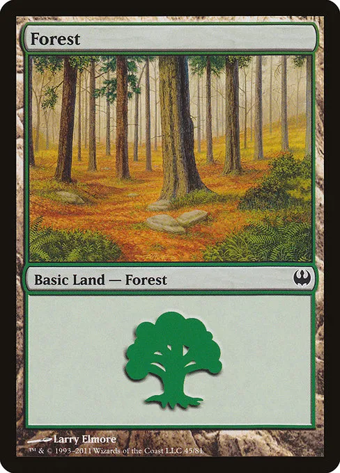 Forest · Duel Decks: Knights vs. Dragons 45/81