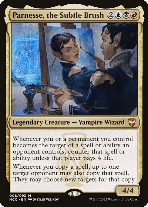 Parnesse, the Subtle Brush · New Capenna Commander 8/447