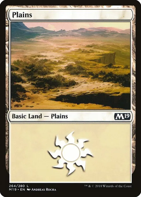 Plains · Core Set 2019 264/314