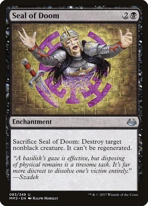 Seal of Doom · Modern Masters 2017 83/249