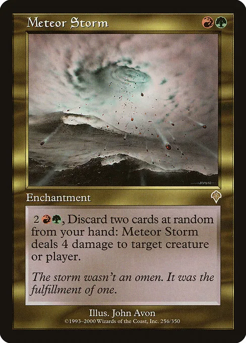 Meteor Storm · Invasion 256/354