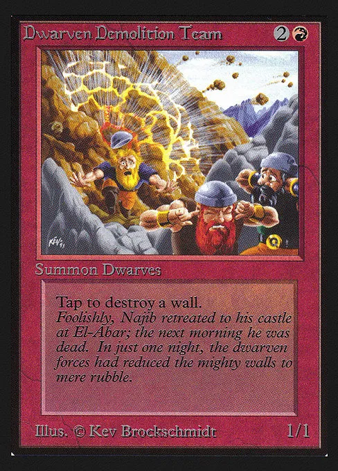 Dwarven Demolition Team · Intl. Collectors' Edition 143/302