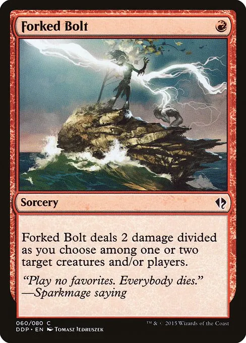 Forked Bolt · Duel Decks: Zendikar vs. Eldrazi 60/80