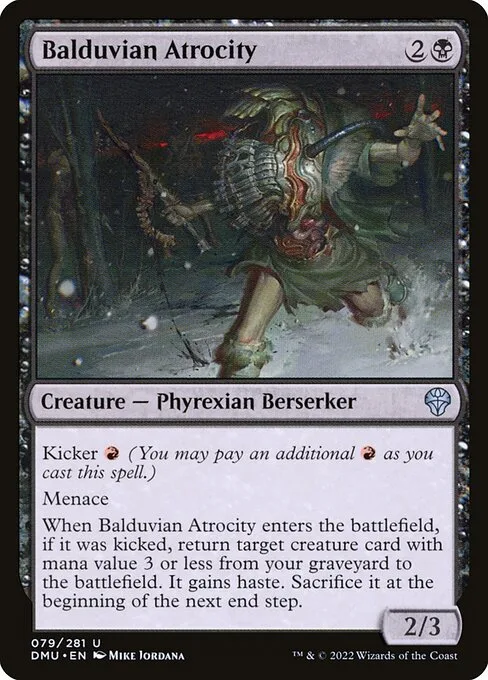 Balduvian Atrocity · Dominaria United 79/453