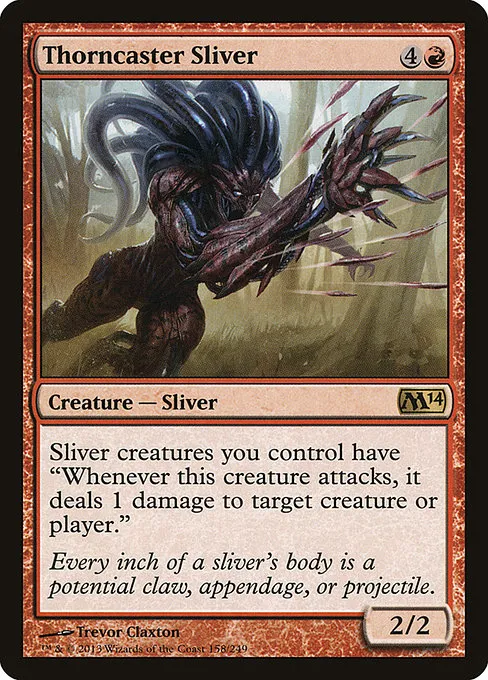 Thorncaster Sliver · Magic 2014 158/249