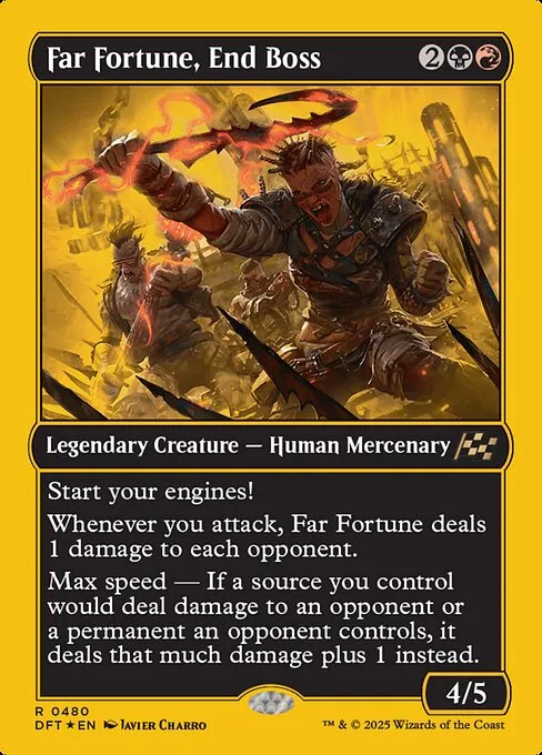 Far Fortune, End Boss · Aetherdrift 480/553