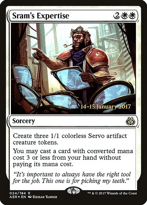 Sram's Expertise · Aether Revolt Promos 24s/65