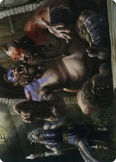 Power of Persuasion // Ettin · Adventures in the Forgotten Realms Art Series 13/81