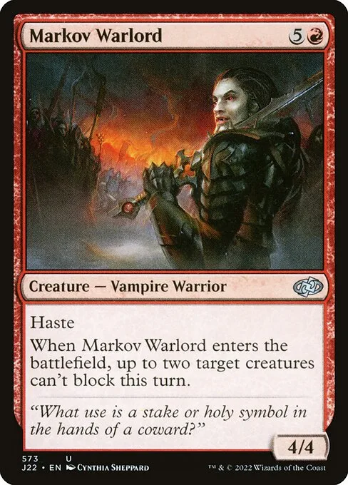 Markov Warlord · Jumpstart 2022 573/835