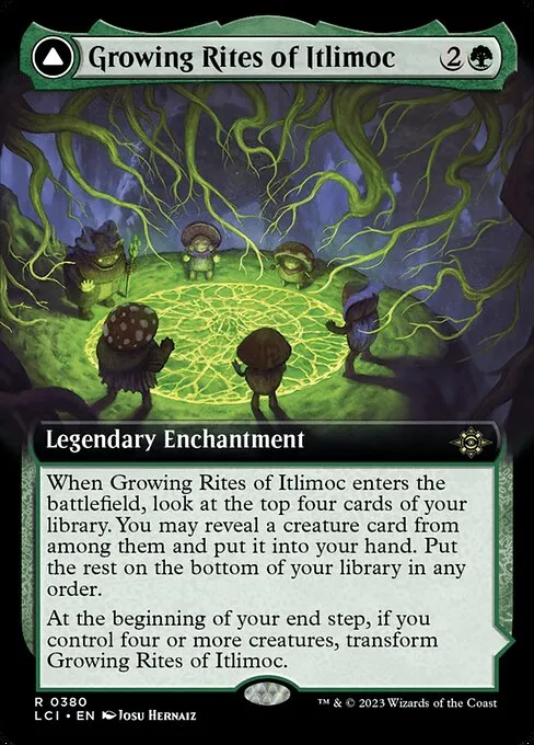 Growing Rites of Itlimoc // Itlimoc, Cradle of the Sun · The Lost Caverns of Ixalan 380/416