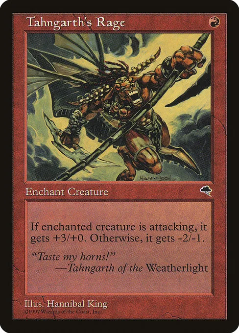 Tahngarth's Rage · Tempest 209/350