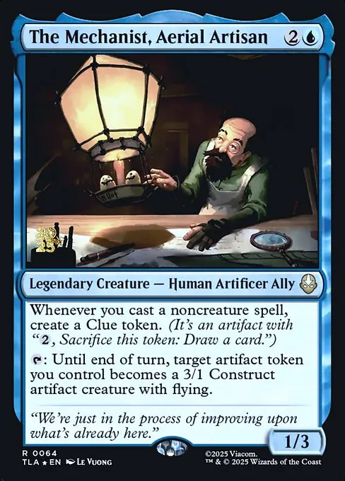 The Mechanist, Aerial Artisan · Avatar: The Last Airbender Promos 64s/80