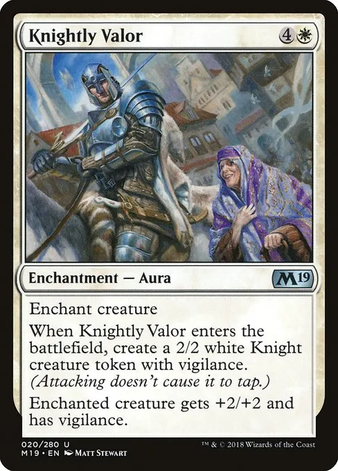 Knightly Valor · Core Set 2019 20/314