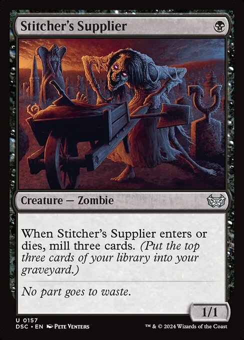 Stitcher's Supplier · Duskmourn: House of Horror Commander 157/373