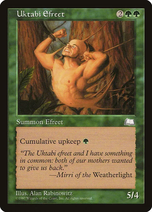 Uktabi Efreet · Weatherlight 143/167