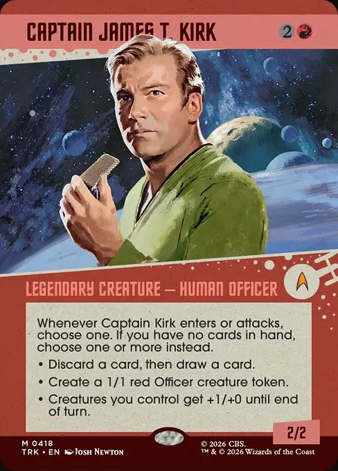 Captain James T. Kirk · Star Trek 418