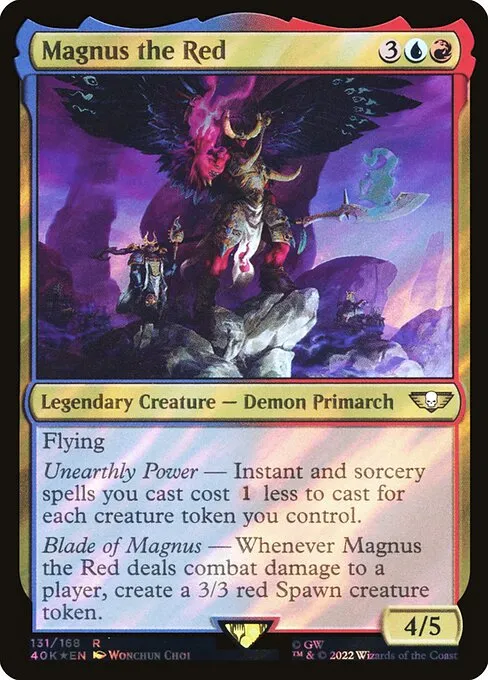 Magnus the Red · Warhammer 40,000 Commander 131★/617