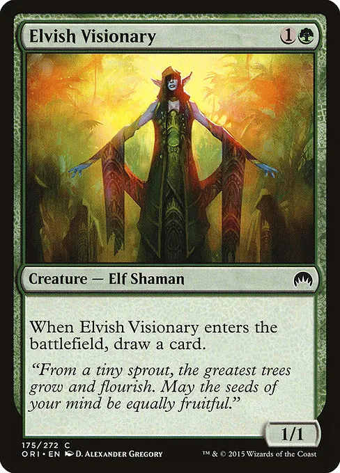 Elvish Visionary · Magic Origins 175/288