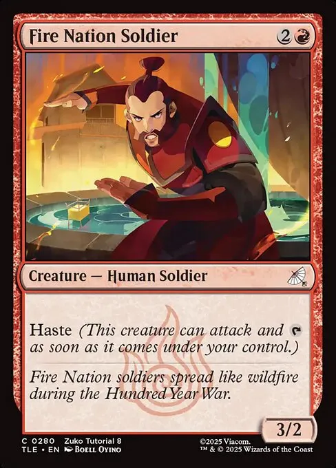 Fire Nation Soldier · Avatar: The Last Airbender Eternal 280/317