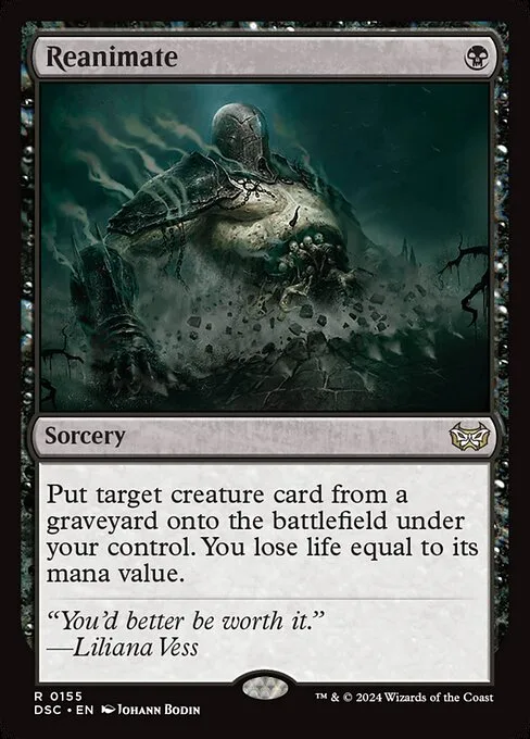 Reanimate · Duskmourn: House of Horror Commander 155/373