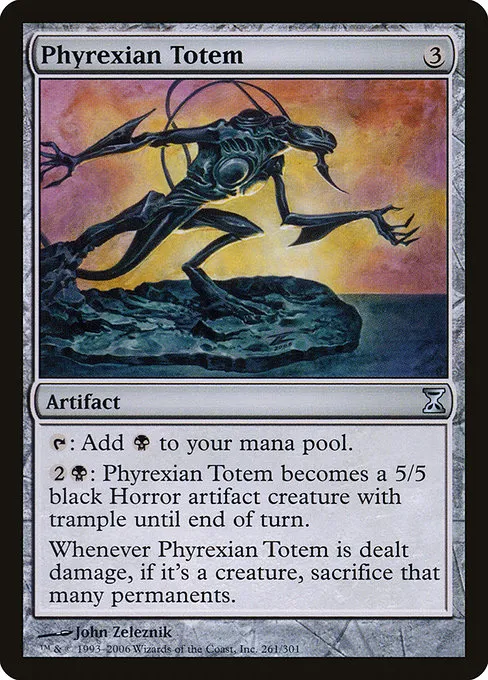 Phyrexian Totem · Time Spiral 261/301