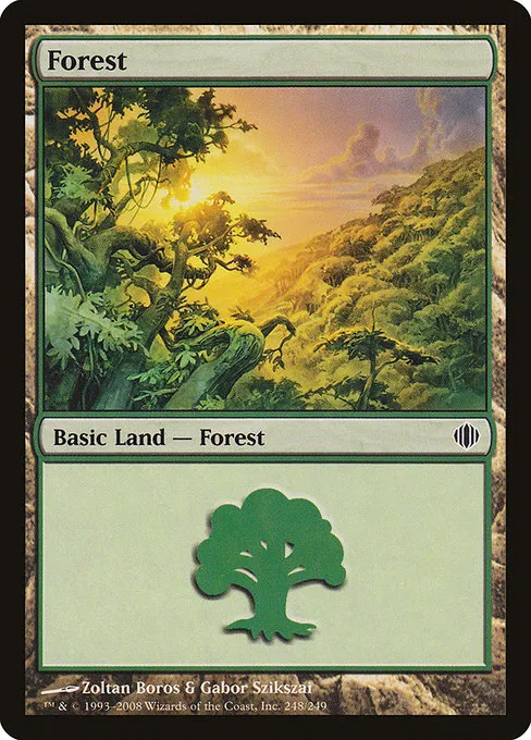 Forest · Shards of Alara 248/250