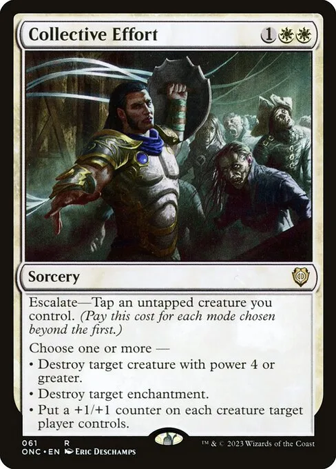 Collective Effort · Phyrexia: All Will Be One Commander 61/174