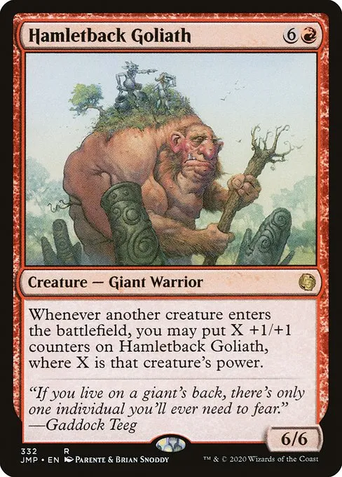Hamletback Goliath · Jumpstart 332/497